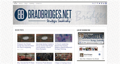 Desktop Screenshot of bradbridges.net